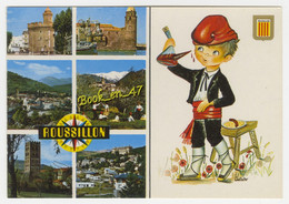 {86333} Roussillon , Multivues ; Amélie Les Bains , Collioure , Vernet Les Bains , Font Romeu , Perpignan ; Illustration - Languedoc-Roussillon