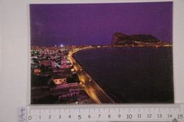Delcampe - GIBRALTAR :vista Nocturna Night View - Gibraltar