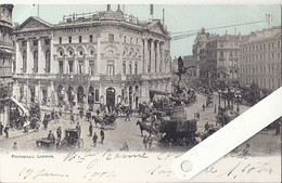 Angleterre, Londres, Piccadilly, Animation - Piccadilly Circus