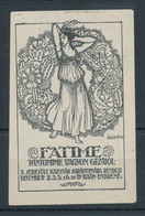 1943. FATIME - Pantomime From Géza Vagyon: Christmas For The Wounded Soldiers - Foglietto Ricordo