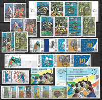 GREECE 1989 Complete All Sets Incl. A Nrs + Block MNH Vl. 1774 / 1793 + B 7 - Années Complètes