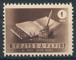 1954. Collect The Paper - Propaganda Stamp - Hojas Conmemorativas