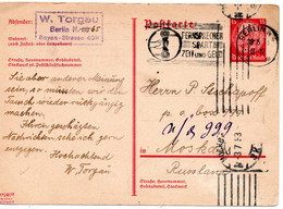 63590 - Deutsches Reich - 1933 - 15Pfg Hindenburg Rot GAKte BERLIN - ... -> MOSKVA (UdSSR) - Lettres & Documents