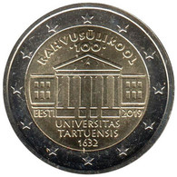 ET20019.2 - ESTONIE - 2 Euros Commémo. Université De Tartu - 2019 - Estland