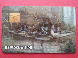 D564 Galerie Georges CHEMINOT Quiberon - Tableau De J. Ousson - 1000 Ex - Neuve 50u Cheminots (C0621 - Ad Uso Privato