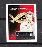 Italia -   2022. Angela Giussani, Ideatrice Del Fumetto Diabolik. Creator Of The Comic Diabolik. MNH Self Adhesive - Ecrivains