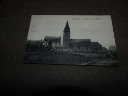 Carte Postale Sommière Eglise Et Ferme Bouchat - Onhaye