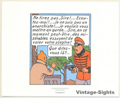 Tintin: Le Sceptre D'Ottokar *3 (Lithography Hergé Moulinsart 2011) - Serigraphies & Lithographies