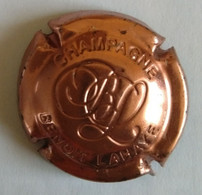 Plaque De Muselet De Champagne " BENOIT LAHAYE - ESTAMPEE ROSE " - Laurent-Perrier