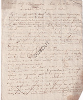 Aalst/Dendermonde - 1803 - Brief  (V2210) - Manuscripten