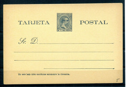1894.PUERTO RICO.ENTERO POSTAL.EDIFIL 5**.NUEVO.CATALOGO 24€ - 1850-1931