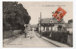 72 SARTHE - LUCHE Rue De La Gare - Luche Pringe