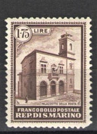 SAN MARINO 1932 PALAZZETTO DELLA POSTA 1,75** MNH - Ungebraucht