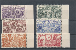 SERIE COMPLETE DU TCHAD AU RHIN    NEUFXX  BORD DE FEUILLE - Unused Stamps