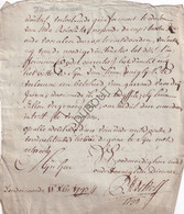 Dendermonde - 1793 - Brief  (V2212) - Manuskripte