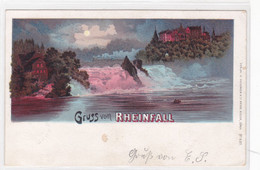 Suisse - Schweiz - Zürich - GRUSS VOM RHEINFALL , CHAFFHAUSEN - Hausen Am Albis 