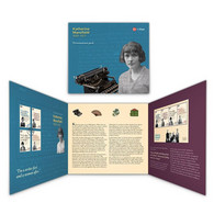 NEW ZEALAND 2023 Katherine Mansfield (1888 - 1983) ,Historical Literary Author, Presentation Pack - FDC + MS MNH (**) - Brieven En Documenten