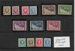 PM65/ Belgique - België Année - Jaar 1927 245 > 257 * MH  Cote 18,00 > 15% - Unused Stamps