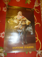 Santons Italiens, âne, Musée Du Vieux Marseille 1980, Affiche Originale ; A28 - Afiches