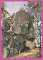 287417 / Russia - Krasnoyarsk Pillars (Stolby Nature Reserve)  Climbing Rocks Rock "Feathers"  Move "Elephant Ear" PC - Bergsteigen