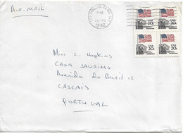 USA 1982 Cover , Flag Over Supreme Court By Dean Ellis , Statue , Los Angeles Postmark - Buste