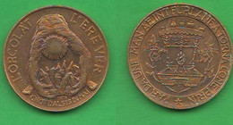 Friuli Gettone Terremoto 1976 Token Jeton Brass Earthquake Tremblement De Terre L'orcolàt L'ere Ver - Monedas/ De Necesidad