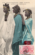 SOUDAN TYPES DE COIFFURES DE TOMBOUCTOU ( CARTE COLORISEE ) - Sudan