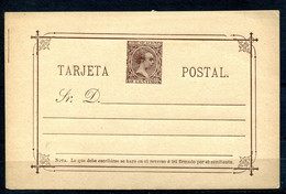 1889.ESPAÑA.ENTERO POSTAL-EDIFIL 8Ac*.NUEVO(MH)-VARIEDAD.CATALOGO 41€ - 1850-1931