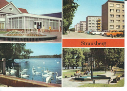 Strausberg, DDR-Mehrbildkarte, Gelaufen - Strausberg