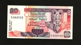 Sri Lanka, 20 Rupees, 1991-1994 Issue - Sri Lanka