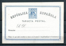 1874.ESPAÑA.ENTERO POSTAL.EDIFIL 5**.NUEVO SIN FIJASELLOS(MNH).CATALOGO 66€ - 1850-1931