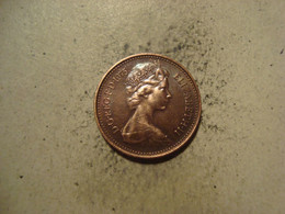 MONNAIE GRANDE BRETAGNE 1 PENNY 1975 - 1 Penny & 1 New Penny