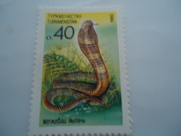 TURKMENISTAN  MNH STAMPS SNAKES COBRA - Turkmenistan