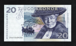 Suède, 20 Kronor, 1991-2003 Issue - Svezia