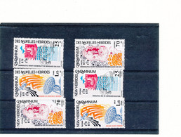 N° 426 A 431  NEUF XX     LEGENDE FRANCAISE ET ANGLAISE - Neufs