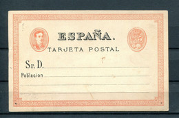 1875.ESPAÑA.ENTERO POSTAL.EDIFIL NE2c.*.NUEVO CON FIJASELLOS(MH).VARIEDAD.CATALOGO 110€ - 1850-1931