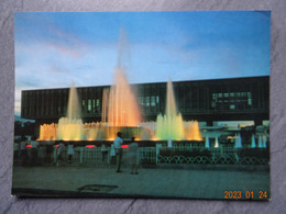 THE PEACE MEMORIAL HALL AND  " FOUNTAIN OF PEACE  " - Hiroshima