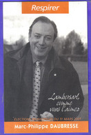 Carte Postale 59. Lambersart  Marc-Philippe  Daubresse élections Municipales 2001 Très Beau Plan - Lambersart