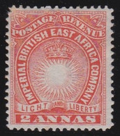 Imperial British East Africa Company    .     SG    .     6      .      *     .   Mint-hinged - África Oriental Británica