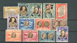 SAN MARINO 1947 ROOSEVELT SERIE CPL. ** MNH - Nuovi