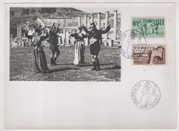 TURKEY,TURQUIE,TURKEI, BERGAMA, 1957 ,MAXIMUMCARD - Brieven En Documenten