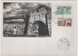 TURKEY,TURQUIE,TURKEI, BERGAMA, 1957 ,MAXIMUMCARD - Storia Postale