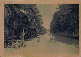 Delcampe - SOMALIA IITALIANA - TUKUL FRA LE PALME - EDIZ.  FRANCESCANA MISSION OF MOGADISHU / MOGADISCIO - 1930s (11825) - Somalia