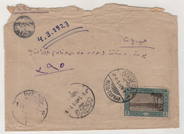 TURKEY,TURQUIE,TURKEI , KIZIL-TOPRAK TO BOYACIKOY ,1923 COVER - Lettres & Documents