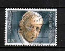 LUXEMBOURG, LUXEMBURG 2004, MI 1627, ANNIVERSAIRE HUGO GERNSBACK,  GESTEMPELT - Usados