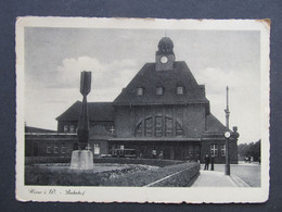 AK HERNE I.W. Bahnhof 1940   /// D*54955 - Herne