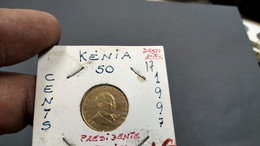 KENYA 50 CENTS 1997 KM# 28 UNC BU (G#49-17) - Kenia
