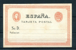 1875.ESPAÑA.ENTERO POSTAL.EDIFIL NE2 *NUEVO.Y SIN  FILIGRANA.CATALOGO 61€ - 1850-1931