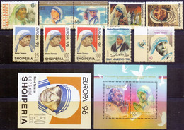 MOTHER TERESA - NOBEL PRIX - BIG LOT - **MNH - Madre Teresa