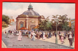 ZUL-28 Harrogate  Litho Royal Pump Room  Old Sulphur Well  Not Used - Harrogate